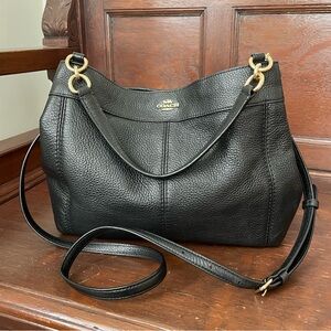 COACH Pebbled Leather Small Lexy
F28992 Black Leather - Tote/Crossbody